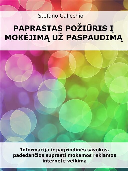 Cover image for Paprastas požiūris į mokėjimą už paspaudimą